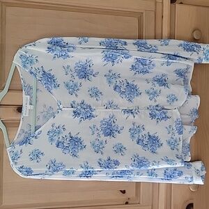 Cottagecore Floral Blouse